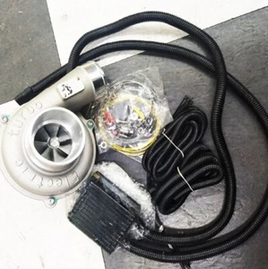 Electric Turbo Supercharger Kit Thrust Turbocharger Air Intake Car Modified Part - Bild 1 von 15
