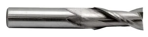 15mm Metric End Mill, High Speed Steel, 2-Flute, 1/2" Shank, by MDX - Picture 1 of 1