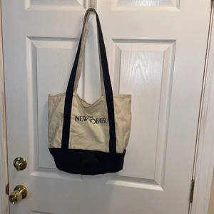The New Yorker Tote Canvas Bag Medium - Picture 1 of 4