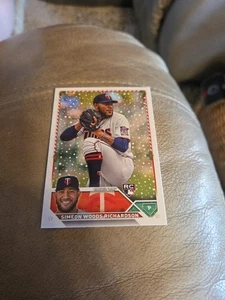 2023 Topps Holiday Simeon Woods Richardson  Rookie #H75 - Picture 1 of 2