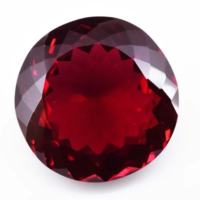 Fiery Elegance 51.15 Ct Mozambique Pyrope Garnet Round Gemstone - Image 1 of 4