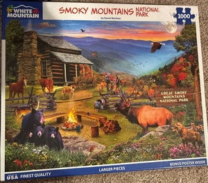 David MaClean Jigsaw Puzzle 1000 Pc  Smoky Mountains National Park NIB - Picture 1 of 1