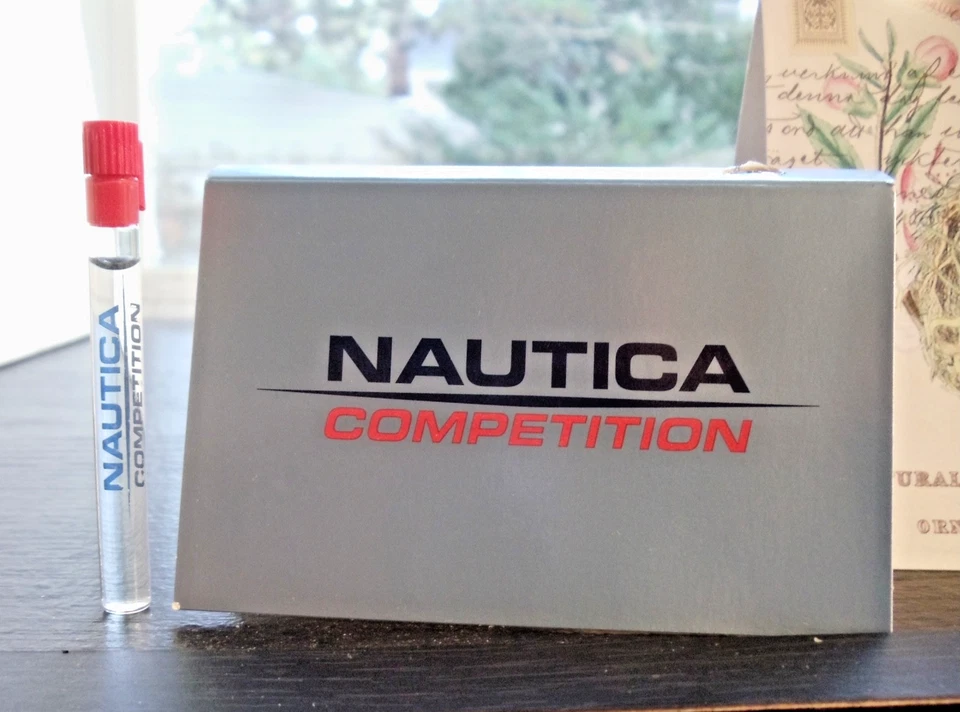 Nautica Sport Competition Cologne Sample Vial's On Cards of (1.5 ml) 0.3 fl.oz. - Image 1 of 2