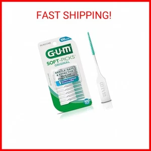 GUM Soft-Picks Original, Easy to Use Dental Picks for Teeth Cleaning - Picture 1 of 1