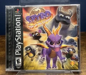 Spyro Year of the Dragon (PS1 Sony PlayStation 1, 2000) PS1 Black Label Komplett - Bild 1 von 3