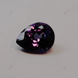 Best Alexandrite Pear Cut Color Change 3.75 Ct Natural CERTIFIED Loose Gemstone - Picture 1 of 9