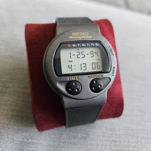 Vintage Seiko FM Signal Receptor Message Watch ma52 - Picture 1 of 14