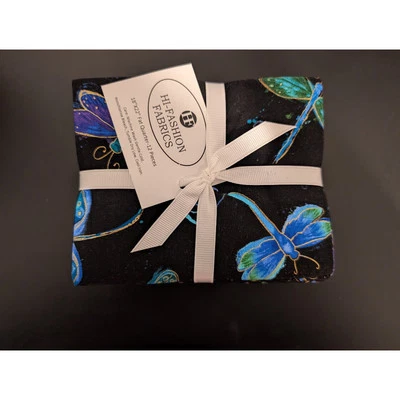 Paquete Dragonfly Metallic Fat Quarter de Hi Fashion Foto 1 de 4