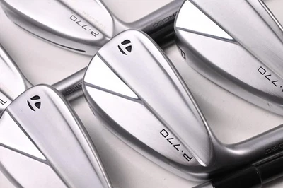 Lerft Hand Taylormade P770 2023 Irons / 6-PW / Regular Flex Recoil Nanocore 60 - Image 1 of 4