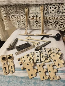 Antique Furniture Door Hardware Hinges - Picture 1 of 8