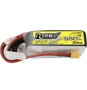 TATTU R-Line 6S Lipo Akku 22,2V 95C 550mAh Lipo Akkupack mit XT30 Stecker - Bild 1 von 6