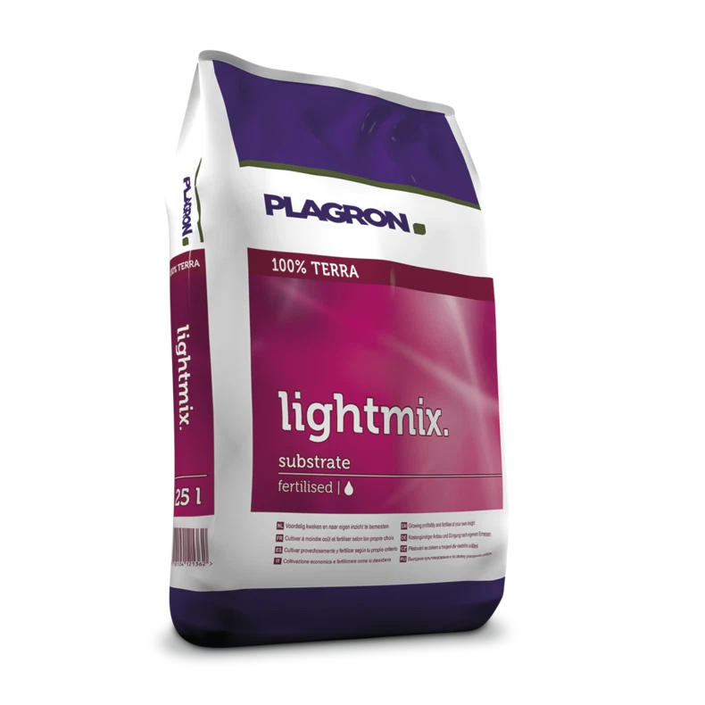 Plagron Lightmix 25L con perlite terriccio da coltivazione substrato per piante grow