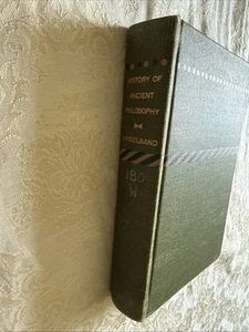 Eine Geschichte der Philosophie von W. Windelband HC Gut 1906 Exlibrary Rebound - Bild 1 von 3