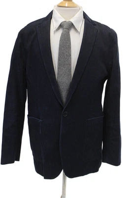 Blazer vaquero manga larga azul talla 42 John Varvatos Star EE. UU. para hombre talla 42 Foto 1 de 4
