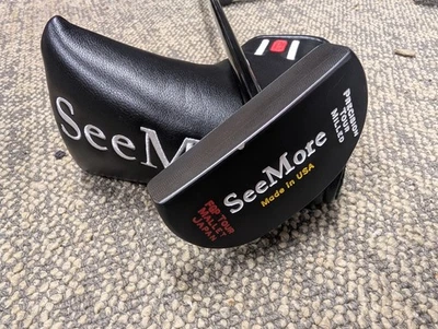 SeeMore FGP TOUR Mallet Japan Precision Tour putter de martelo fresado 35 polegadas com HC RH - Imagem 1 de 4