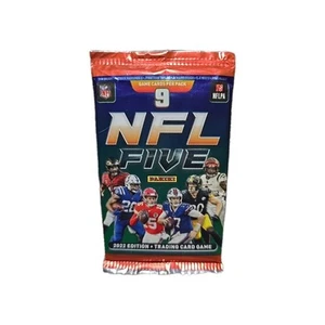 PANINI 2022 EDITION NFL Five Football Trading Card (1) Pack - 9 Cards SEALED - Picture 1 of 2