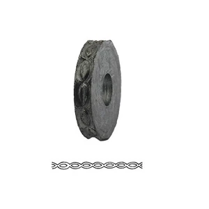 C.S. Herramienta de cuero de rueda en relieve patrón Osborne #459-15 hecha en EE. UU. - Imagen 1 de 1