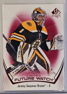Jeremy Swayman 2021-22 Upper Deck SP Authentic Limited Future Watch #103 Bruins - Picture 1 of 2