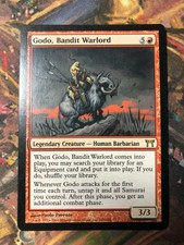 GODO BANDIT WARLORD Rare Champions of Kamaigawa Card NM FREE SHIPPING