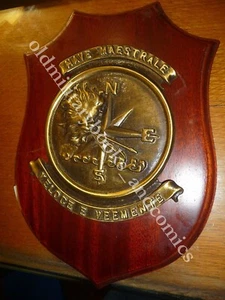 039 CREST NAVE MAESTRALE MOTTO VELOCE E VEEMENTE - Imagen 1 de 1