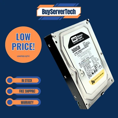 Western Digital RE4 WD5003ABYX 500GB 7.2K 3.5" SATA 3Gb/s HDD | 64MB | 0 Hours - Image 1 of 4