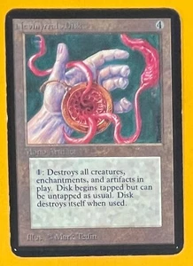MTG NEVINYRRAL'S DISK Alpha (OldManMTG 008-167) - Picture 1 of 11