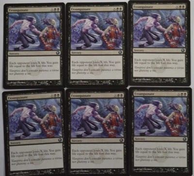 Magic the Gathering EXSANGUINATE Scars of Mirrodin 61/249 - Near Mint x3 - Image 1 of 4