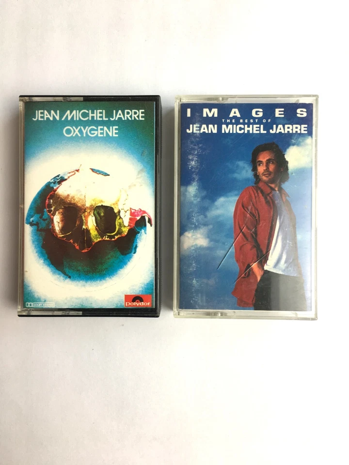 JEAN MICHEL JARRE x 2 - OXYGENE & IMAGES - Cassettes Foto 1 de 4