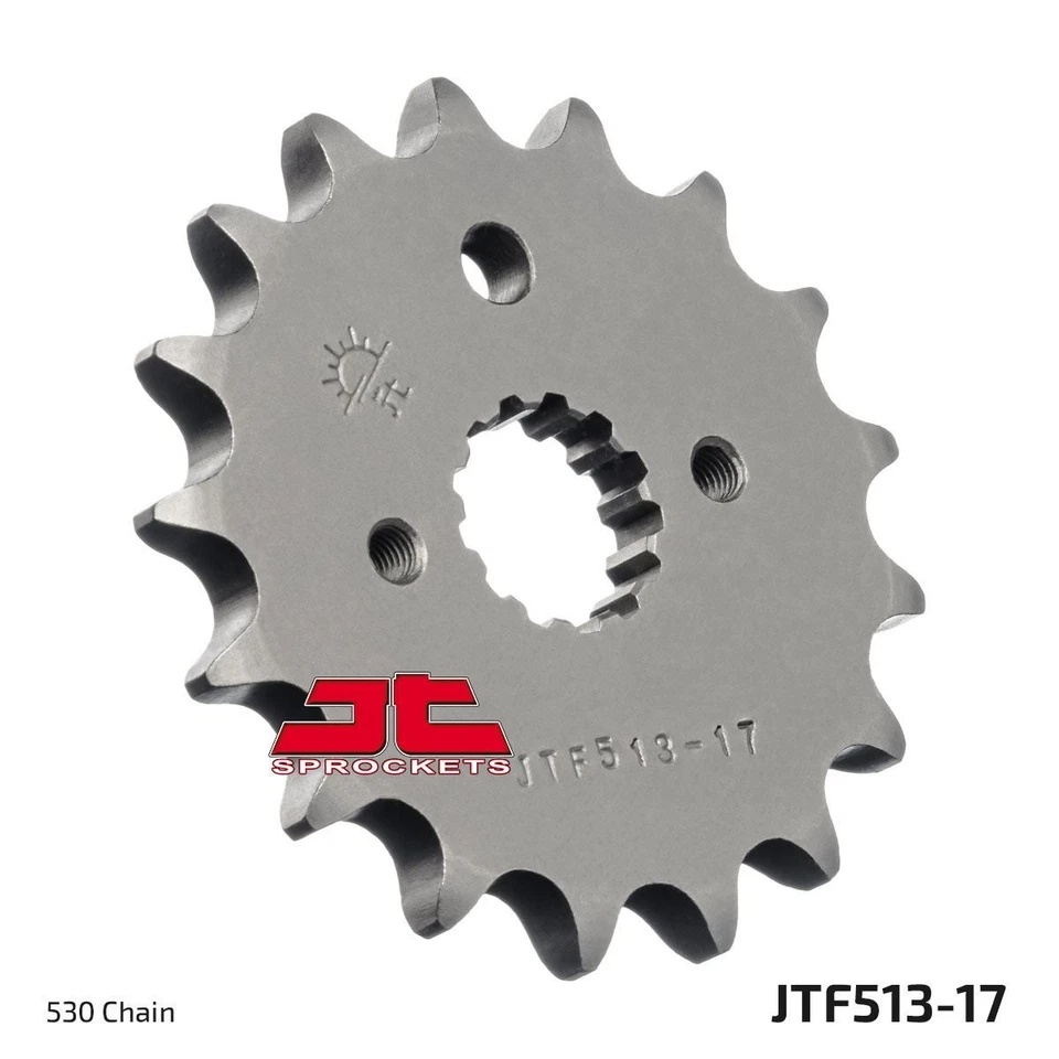 JT Steel Front Spocket - JTF513.17 Yamaha XS500 A,B 1974 - 1975 - Image 1 of 1