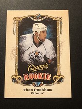 2008-09 Upper Deck Champ's Theo Peckham #117 Rookie RC