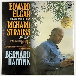 ELGAR / STRAUSS / HAITINK - Enigma Variations - Don Juan VINYL LP 1975 SEALED - Picture 1 of 3