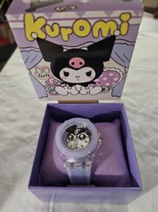 Kuromi Light Up Analog Kids purple Watch with Silicone Band - Picture 1 of 4