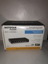 NETGEAR GS108E ProSafe 8-Port Gigabit Web Smart Managed Plus Switch