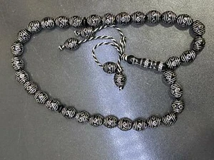 New Rosary 33 Prayer Misbaha Islamic Multicolor Plastic Beads 46g\35cm Religion - Picture 1 of 8