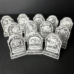 2019 GARBAGE PAIL KIDS REVENGE OF THE HORROR-IBLE TOMBSTONE COMPLETE SET OF 12 - Picture 1 of 4