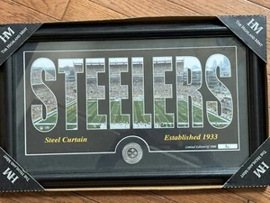 Highland Mint Pittsburgh Steelers 86 Of 5000 Made.   New In Original Box - Picture 1 of 4