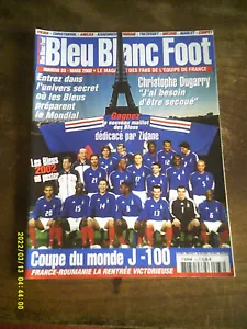 2 REVUES BLEU BLANC FOOT SPECIAL COUPE DU MONDE 2002 posters BARTHEZ RONALDO - Imagen 1 de 10