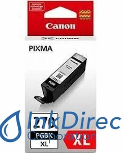 Genuine Canon 0319C001AA PGI-270XL PGBK Cartucho de chorro de tinta negro - Imagen 1 de 1