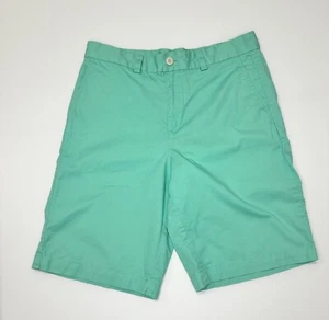 Vineyard Vines Shep & Ian Size 18 Breaker Shorts Preppy 100% Cotton Mint Green - Picture 1 of 8