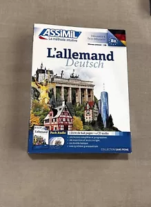 L'Allemand sans peine - Best language cds/book package livre ASSIMIL in french - Picture 1 of 3