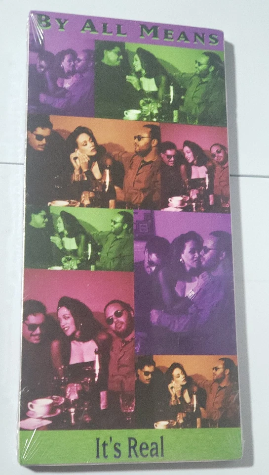 by All Means / It's Real CD 1992 Motown Records R&b Funk Soul Rock Longbox RARE