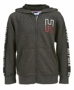 TOMMY HILFIGER BOYS FULL ZIP HOODIE JACKET Size 7 - Picture 1 of 2