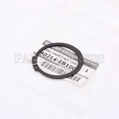 40214-EB100 NUEVO GENUINO FABRICANTE DE EQUIPOS ORIGINALES NISSAN TITAN 2007-2015 COJINETE DE ANILLO A PRESIÓN CLIP EN C Foto 1 de 4