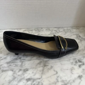 Circa Joan And David Spend Black SZ 6.5 Kitten Heel 365 Comfort. New Condit - Picture 1 of 8