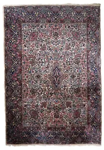 Handmade antique Oriental rug 7.8' x 10.4' (240cm x 317cm) 1930s - 1C915 - Picture 1 of 12