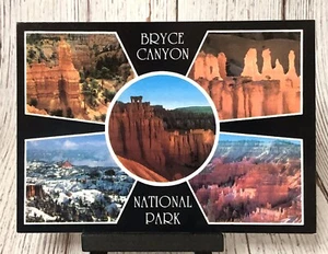 Bryce Canyon National Park Utah Multi-View Postcard - Picture 1 of 4