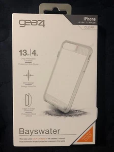 Gear4 Apple iPhone 8 Plus/7 Plus/6s Plus/6 Plus Bayswater Case - Clear - Picture 1 of 2