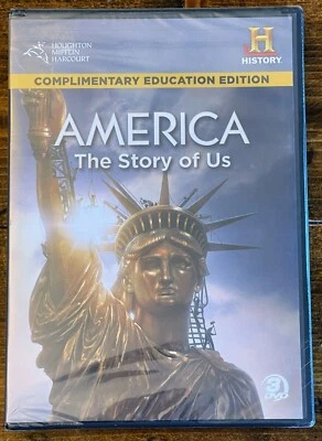 NEW! America: The Story of Us (2010) DVDs 3-Disc Documentary + bonus features - Image 1 of 4