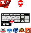 Tai-Hao PBT Backlit Double Shot Keycap Set Pure White US+UK