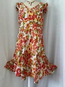 M&S Per Una Dress Size 16 Summer Holiday Cruise Wedding Occasion - Picture 1 of 6